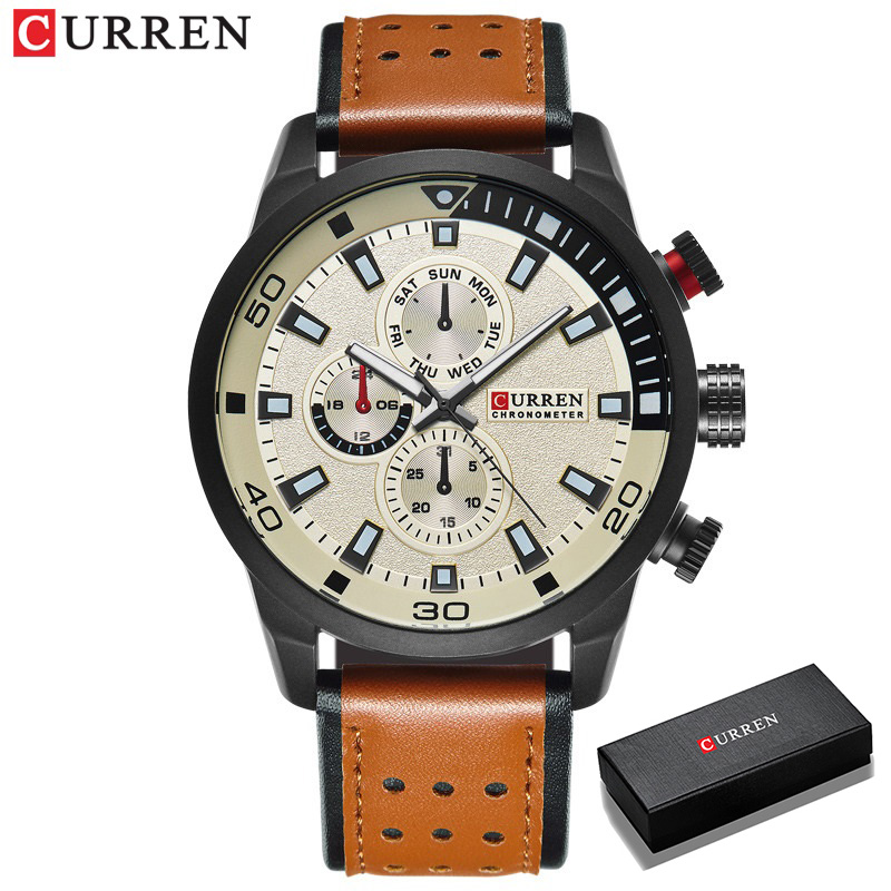 2017 CURREN Stylish Watch Men  - Luxury Watch Investment ulasan dan harga
