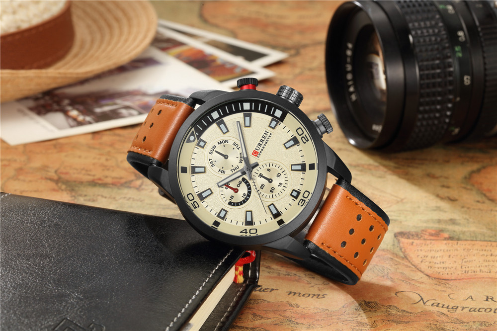 2017 CURREN Stylish Watch Men  - Luxury Watch Investment ulasan dan harga