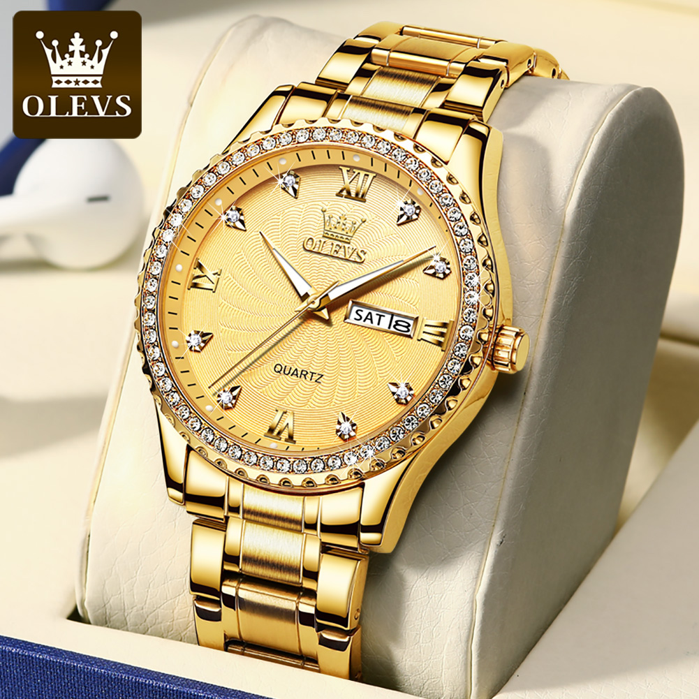 OLEVS 5565 Luxury Brand Quartz - Luxury Watch Investment ulasan dan harga
