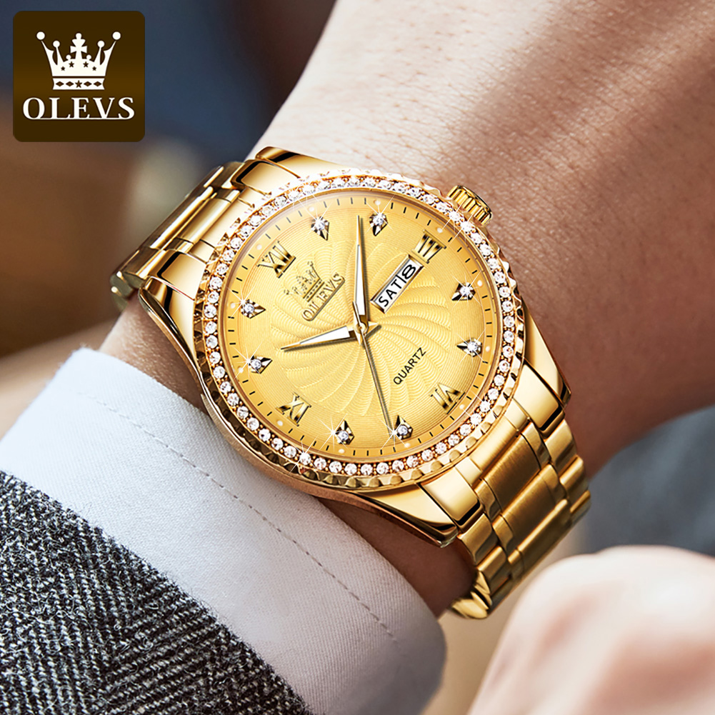OLEVS 5565 Luxury Brand Quartz - Luxury Watch Investment ulasan dan harga