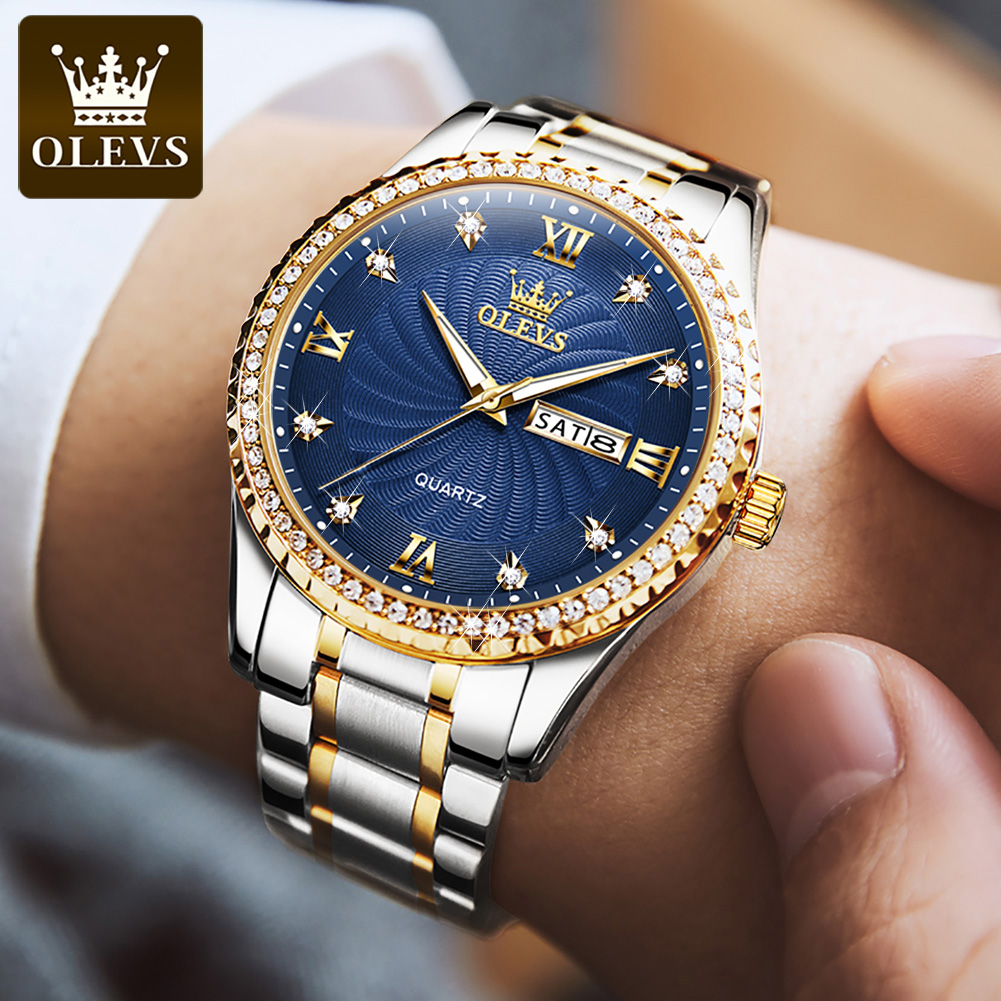 OLEVS 5565 Luxury Brand Quartz - Luxury Watch Investment ulasan dan harga
