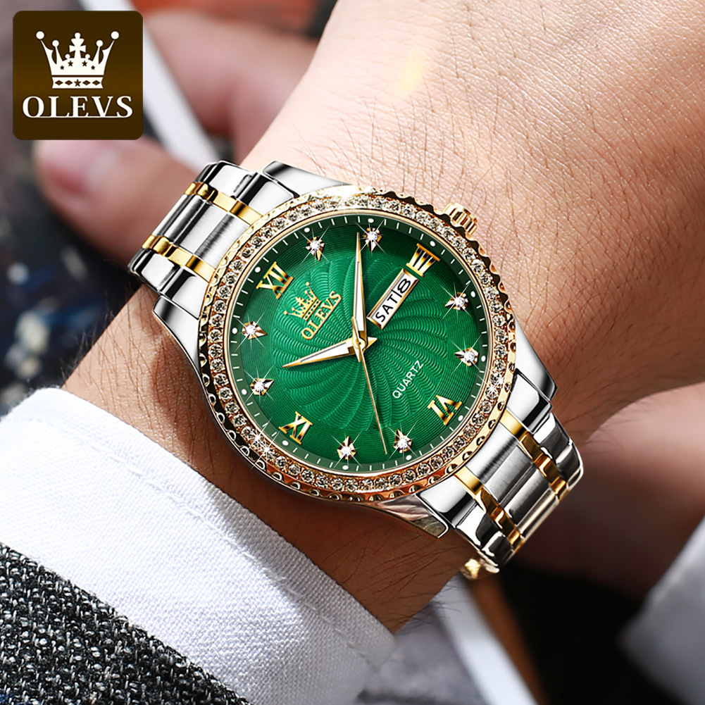 OLEVS 5565 Luxury Brand Quartz - Luxury Watch Investment ulasan dan harga