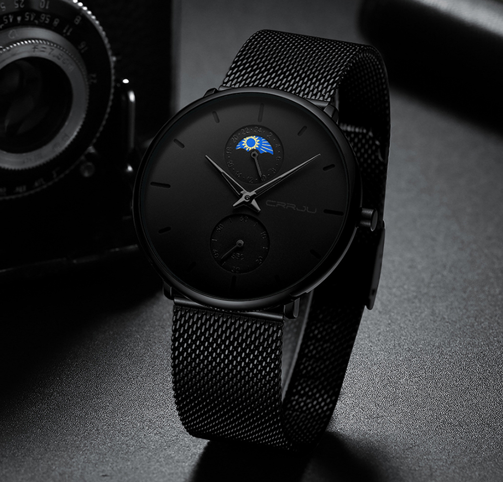 CRRJU Top Brand Luxury Man Wri - Luxury Watch Investment ulasan dan harga