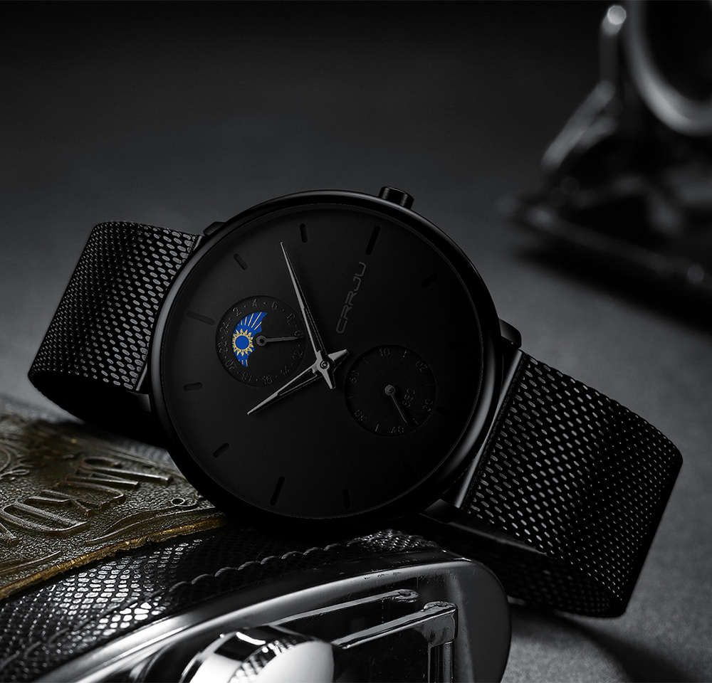 CRRJU Top Brand Luxury Man Wri - Luxury Watch Investment ulasan dan harga