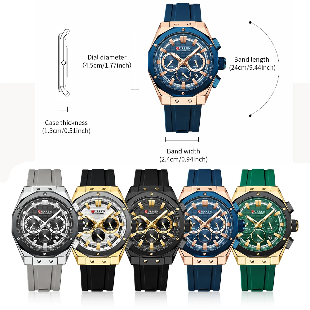 CURREN Luxury Brand High Quali - Luxury Watch Investment ulasan dan harga