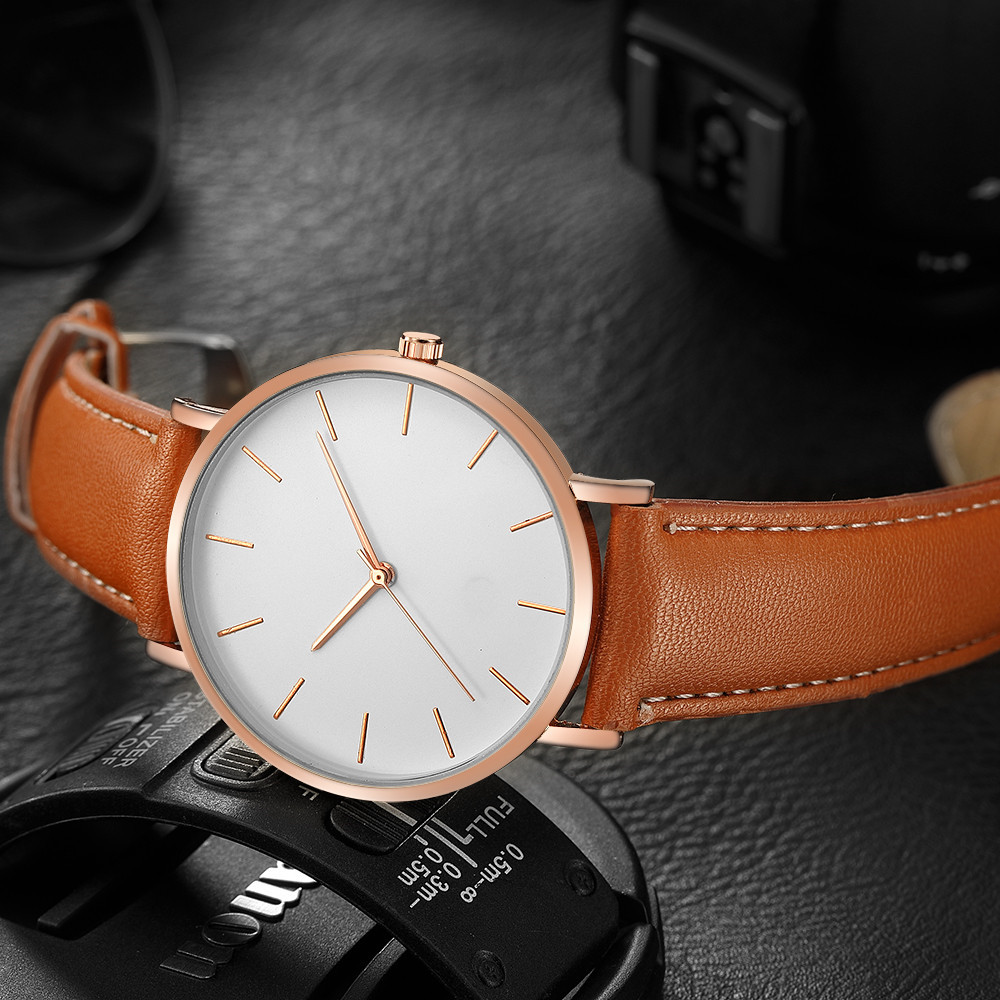 Simple Style Analog Quartz Men - Luxury Watch Maker ulasan dan harga
